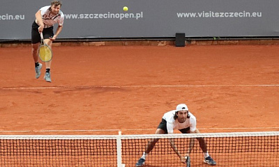 ATP Challenger Tour. Montemar. Лютаревич с напарником упустили восемь брейкпоинтов
