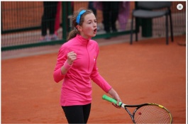 Liepaja International Tournament. Tennis Europe 12&U. Яна Колодынска вышла во второй раунд квалификации