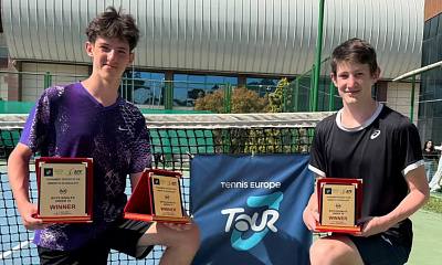 Tennis Europe 16&U. Heydar Aliyev Memorial Cup. Давидовские: Никита стал абсолютным чемпионом, Илья завоевал дебютный титул