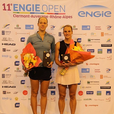 ITF Women's Circuit. Engie Open Clermont-Ferrand 2017. Два трофея у Веры Лапко! [ОБНОВЛЕНО]