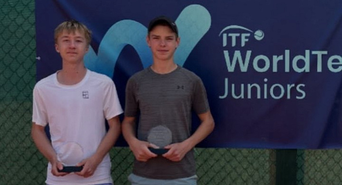 ITF World Junior Tour. Telavi Open. Корень оставил за собой парную сетку