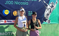 ITF World Junior Tour. Masters Tennis Academy. Кухаренко взяла парный титул