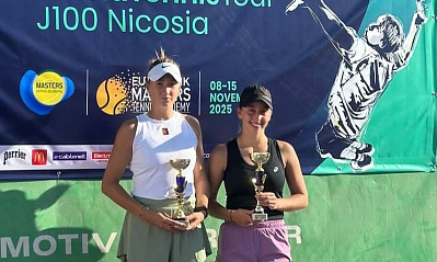 ITF World Junior Tour. Masters Tennis Academy. Кухаренко взяла парный титул