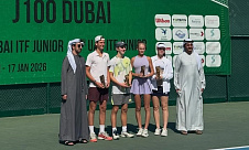 ITF World Junior Tour. Dubai Open. Лацис первенствовал в одиночке