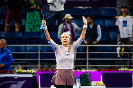 WTA Tour. Qatar TotalEnergies Open. С лидером мирового рейтинга не справилась