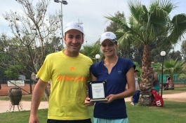 ITF Womens Circuit. TENNIS ORGANISATION CUP. Илона Кремень — победительница в парном разряде!