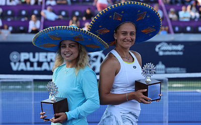WTA Tour. Puerto Vallarta Open. Пятнадцатый парный трофей