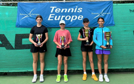 Tennis Europe 12&U. Tirana Open. В парном осталась второй