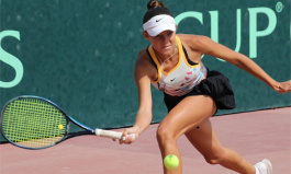 ITF World Junior Tour. Dubai Duty Free Championships. Гринкевич — Янссен — 2:0